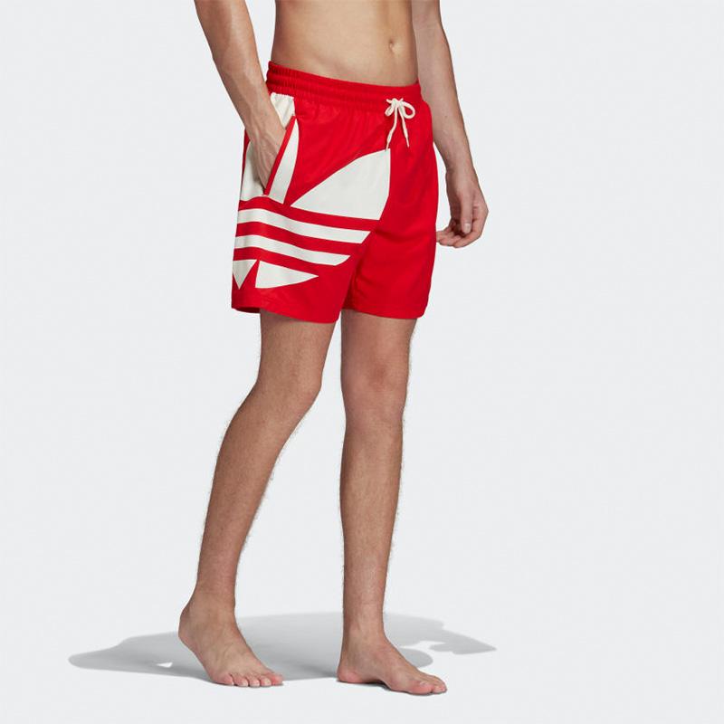 Adidas Big Trefoil Badeshorts Herren Badehose Hellrosa