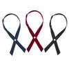 Shirt Accessory Ribbon Tie For School Costume Solid Color Cross Bow Tie Cravat Neck Ties JK Bow Tie