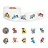 500pcs/Roll PAW Patrol Cartoon Sealing Sticker DIY PVC Laptop Decals Decoration Stiker Reward Gift Toys