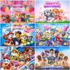 Cartoon Paw Patrol Background Child Birthday Party Decorations Puppy Dog Photography Backdrop Photo Studio Props Banner Kid Gift