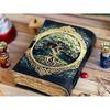 Leather Journal Tree of Life - Genuine Leather Notebooks For Women - Beautiful Journal For Sketches Book Traveling Book Blank Spell Book