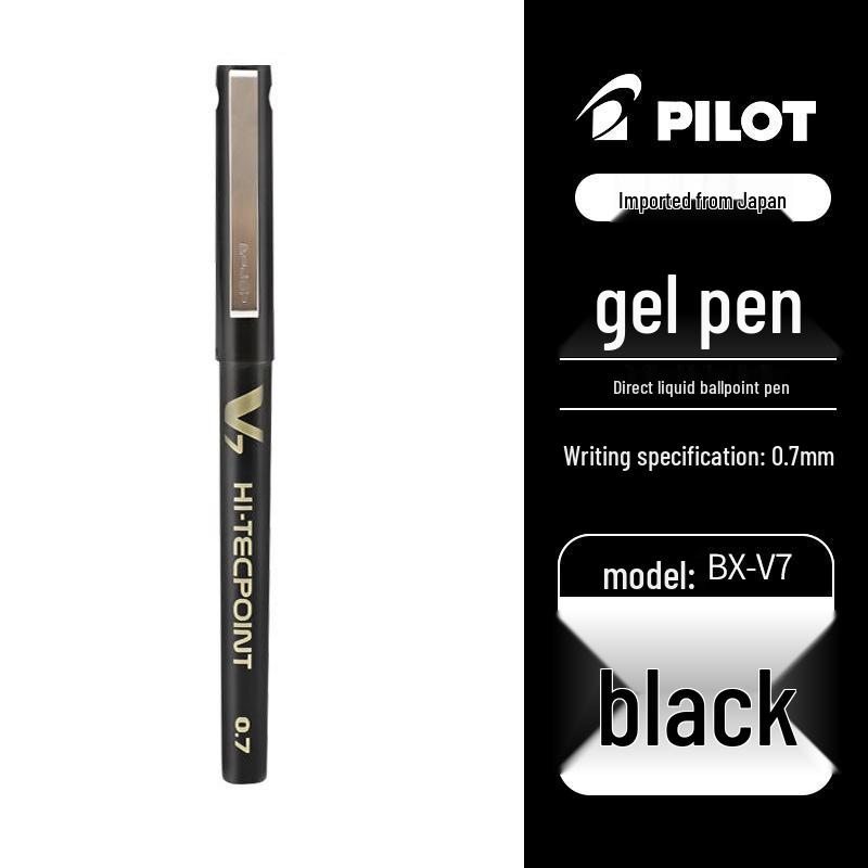 Pilot BX-V7 Large Capacity 0.7mm Needle Tip Exam Signature Pen 0.7mm чёрный
