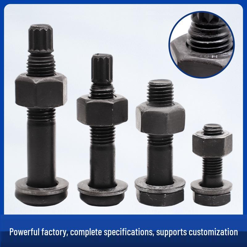 High-Strength Grade 10.9 Steel Structure Hex Bolts and Shear Screws