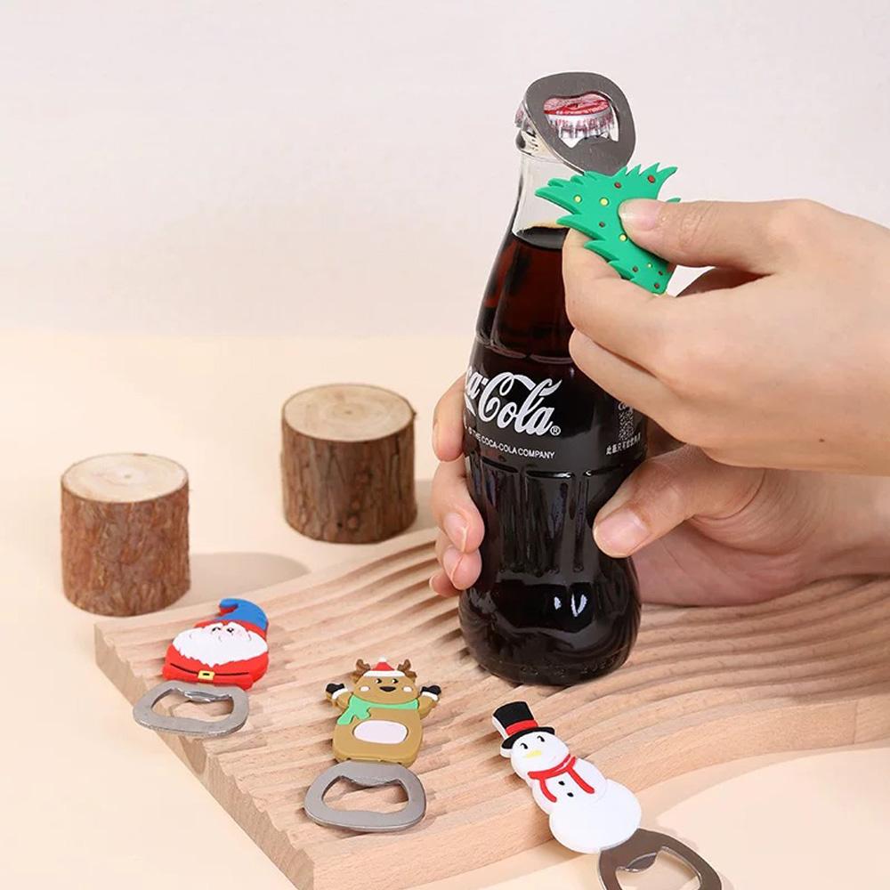 4-piece, 2-piece, 1-piece - Creative Christmas Element Bottle Opener - Essential Bottle Opener for Christmas