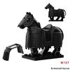 Medieval Accessories Building Blocks Soldiers Weapons Military Flags Mount War Horses Orc Mount Flags Wolf Bricks Kids Toys Gift