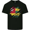 Torn Togo Flag Togolese Day Football Unisexs Light Cotton TShirt