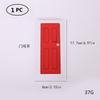 Christmas Wooden Elf Fairy Door Kit Tiny with Christmas Decoration Accessories for Mini House Furniture Christmas Decoration