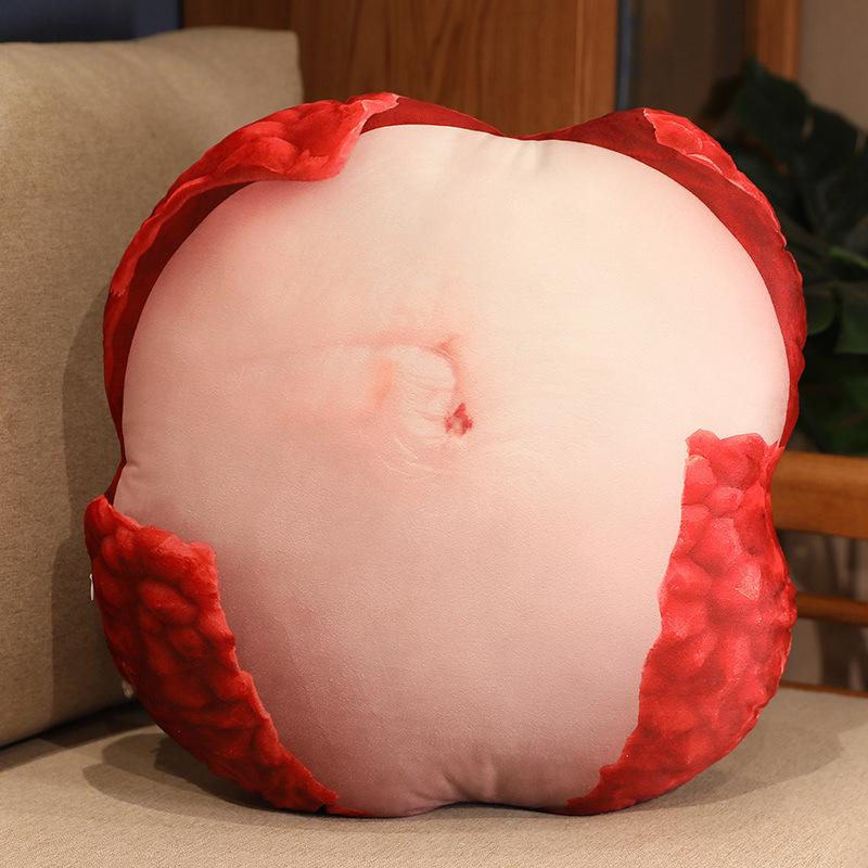 Creative Fruit Strawberry Throw Pillow Plush Toy Durian Doll Sofa Pillow Cushion Girl Soothing Doll