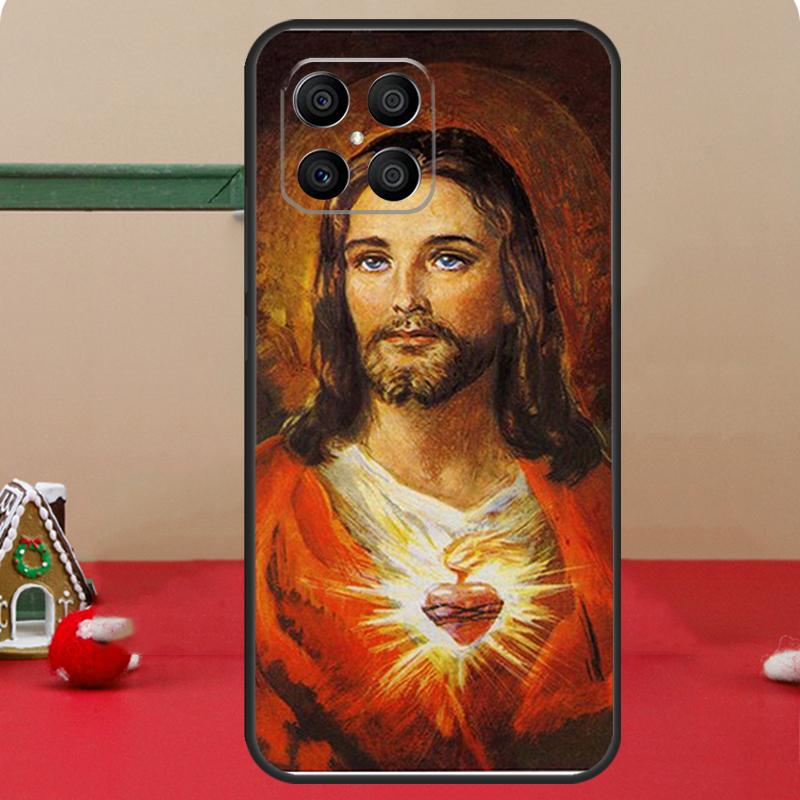 God Jesus Case For Honor Magic 8 Pro 6 7 Lite Honor 400 200 50 70 X8c X8b X9a X9b X9c X9d Win RT Coque