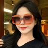 Personalized Fashion Sunglasses Versatile Sunshade Sunscreen Color Collision Sun Protection UV400 Shades Eyeglasses