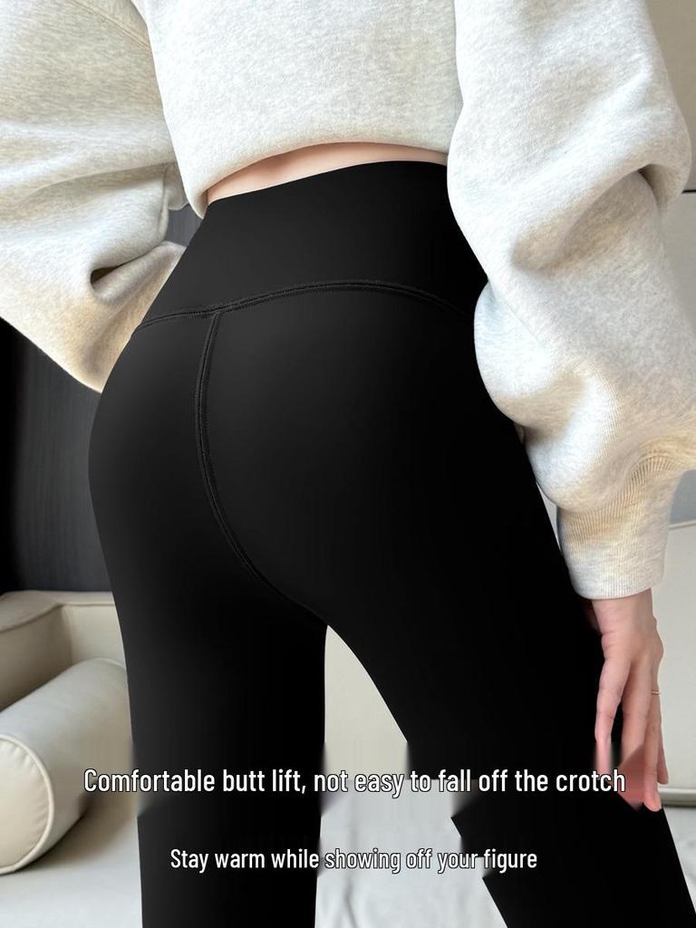 Shark Velvet Übergröße Damen Warme Leggings - Verdicken Herbst/Winter Enganliegend