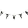 Bunting Flags Pennant Flag 30cm X 40cm Black White