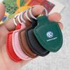 PU Leather Car Styling Emblem Key Chain Ring For VW Golf 6 7 8 4 5 MK4 MK5 MK6 MK7 B6 GTI Amarok T5 Phaeton Teramont ID3 Tiguan XV9
