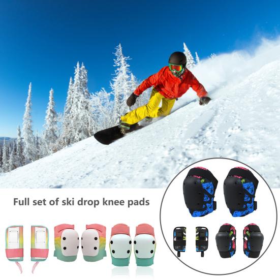 

Прочные лыжные наколенники Многоразовые клейкие ремни Защитные