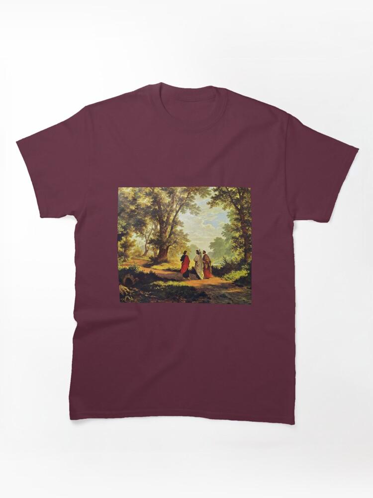 Cross Road Road To Emmaus Classic Unisex T-Shirt