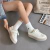 Retro German training shoes women's platform heightening new spring and autumn niche versatile casual sports board shoes