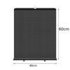 Retractable Car Auto Side Window Sun Shade Shield Cover Roll Curtain Visor