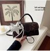 Women's 2026 Niche Snakeskin One-Shoulder Crossbody Handbag with Versatile Star Charm