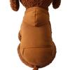 Winter Dog Hoodies Sweatshirt Jacket For Small And Medium Dog Pet Coat Puppy Clothes Chihuahuas Bulldog Costume Puppy Pet Autumn