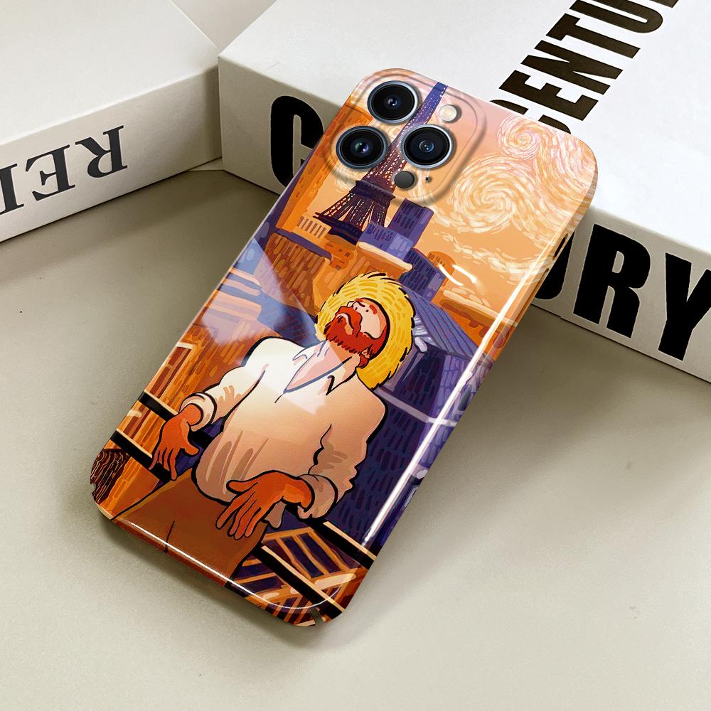 All-inclusive Film Phone Case Cartoon Fashion Design Hard Shell Full Cover Camera Protection Case for iPhone Samsung Xiaomi Poco Redmi Huawei Honor