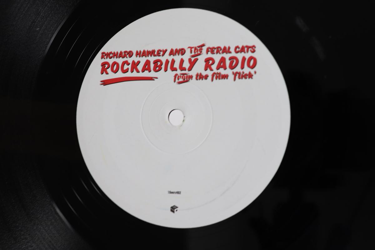 

10inch Record RICHARD HAWLEY THE FERAL CATS Rockabilly Radio 10MUTE402 MUTE 2008 UK Rock Used