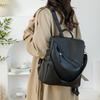 Outdoor Travel Bag PU Women's Large Capacity Backpack Multifunctional Shoulder Bag