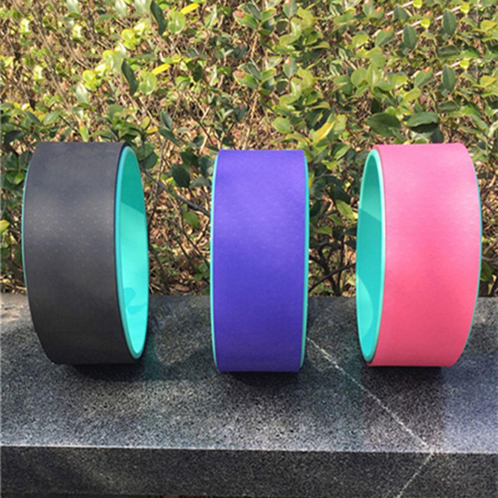 Eduro Yoga-Rad - Yoga Ring Wheel Für Effektives Rücken-Training Und Pilates