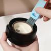 User friendly Cup Lid Cleaner 3 Way Design Scraping Scrubbing Wiping Kitchenwares Plastic Tool
