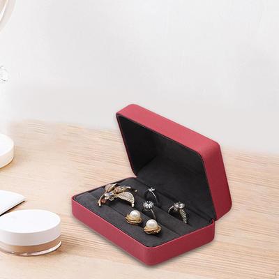 Schmuckschatulle, Vitrine, leicht, modisch, Ring-Aufbewahrung, Organizer für Damen,