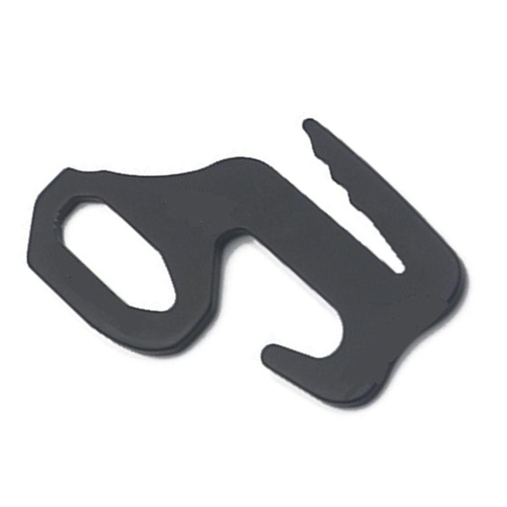 Aluminum Alloy Hook Tight Rope Buckle Flexible Rope Tightening Mechanism Rope Tightener Tight Paracord Buckle Enduring