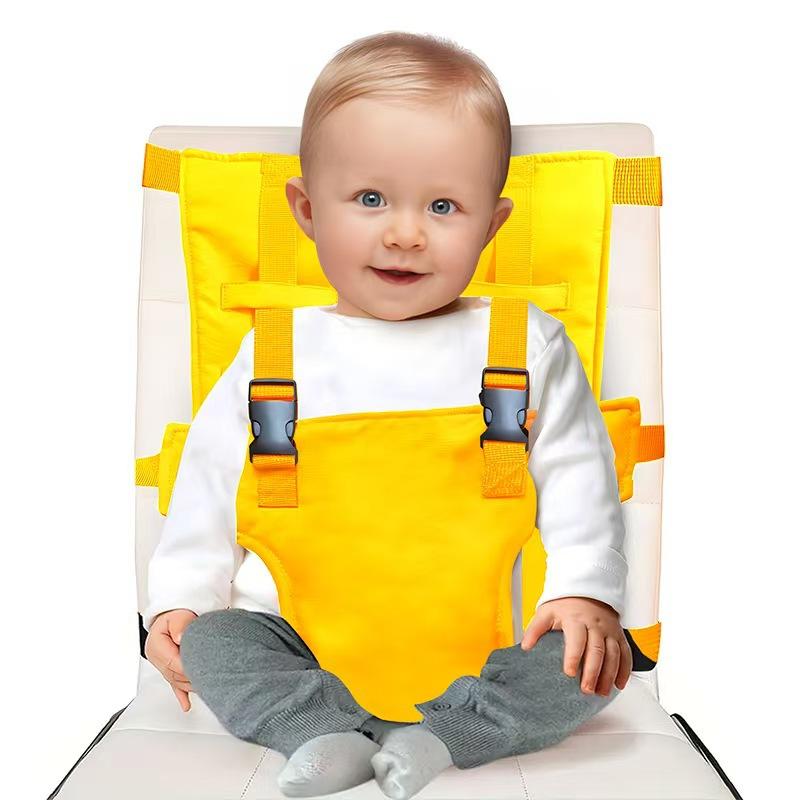 Baby Portable Travel High Chair Safety Belt, Suitable for Children Aged 0.6-3 Years Old