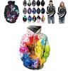 Premium Women/men 3d Whirl Hypnosis Print Galaxy Hoodie Sweatshirt For Ultimate Comfort And Style