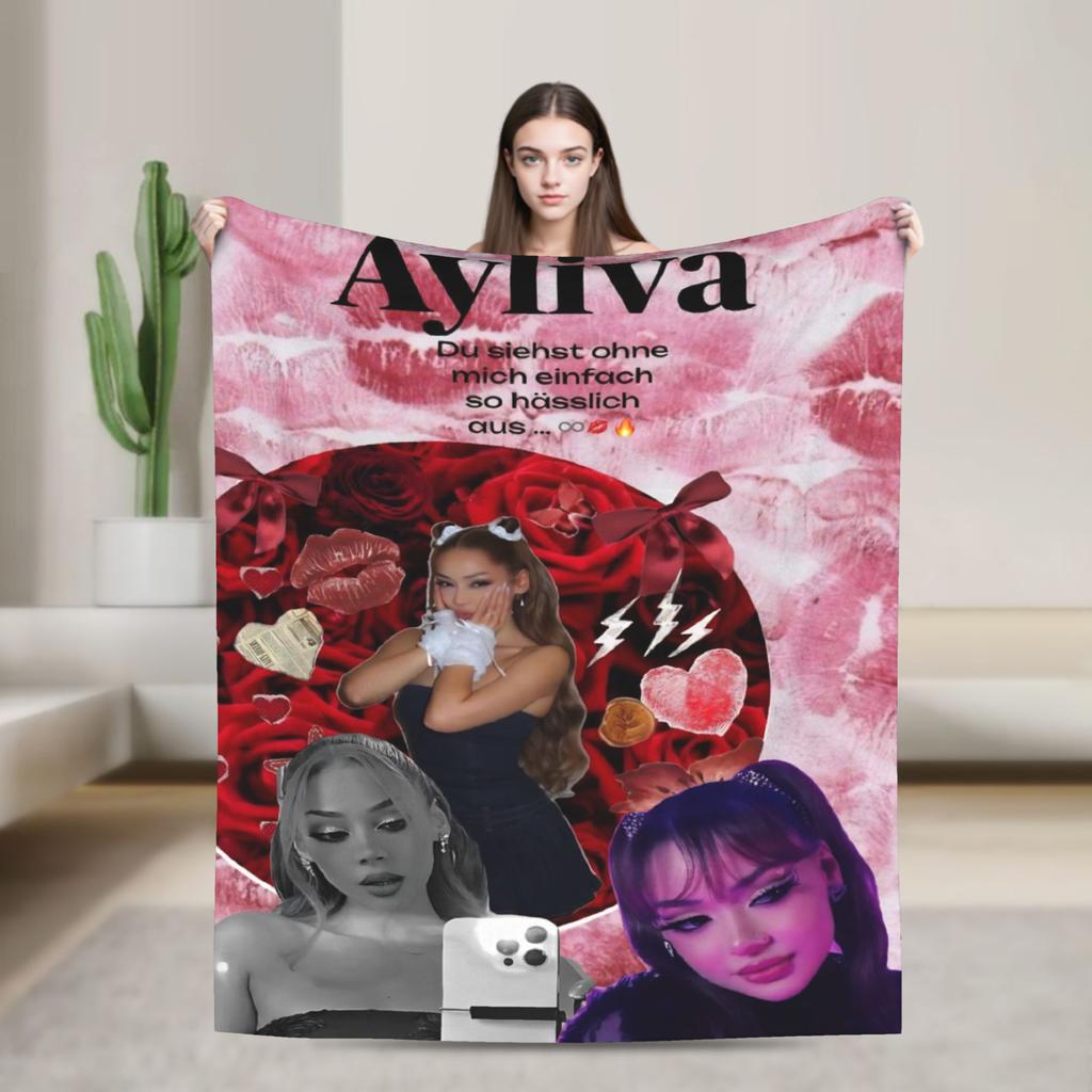 Ayliva Singer Tour 2025 Blanket Multi-size Super Soft Cozy  Throw Blankets for Couch Sofa and Bed