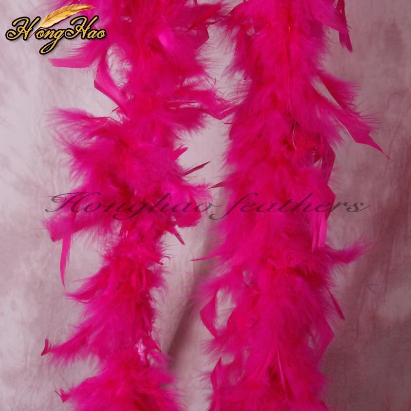 Großer Truthahnfeder-Streifenschal für Bühnen- und Hochzeitsdekoration