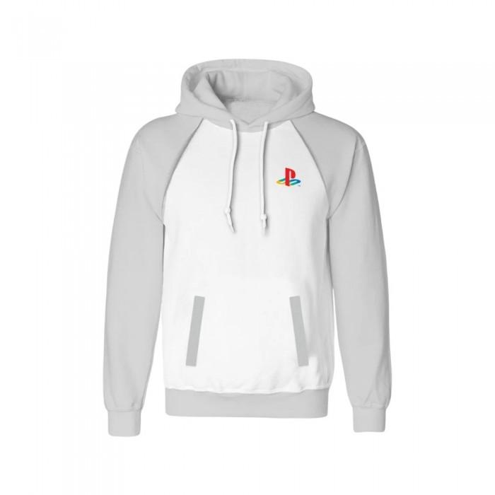 Playstation Unisex Adult Logo Raglan Hoodie