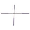 Posture Stick Stretching Tool Men Women Ergonomic Retractable Back Posture Stick Purple