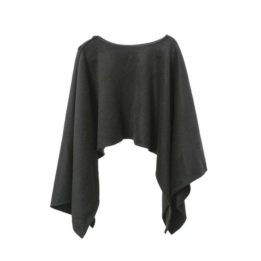 European & American Style Button Shawl - 2026 Spring, Autumn, Winter Collection 50x140cm