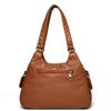 Bag for Women 2024 New High-end Soft Leather Women's Shoulder Bag Casual Large Capacity Middle-aged Mother Bag Diagonal Cross Ba
