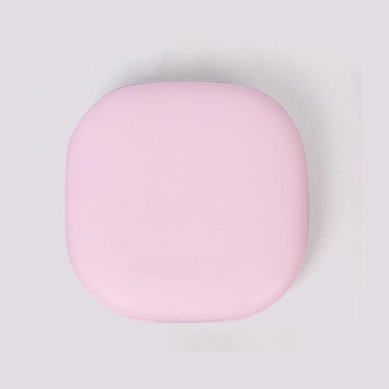 

Светодиодное зеркало для макияжа Складное портативное зеркало для макияжа с двухсторонней подсветкой розовый