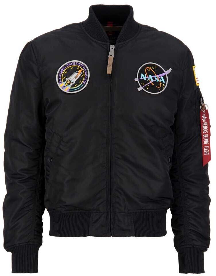 Зимняя куртка Alpha Industries Ma-1 Vf Nasa Jacket (166107) schwarz