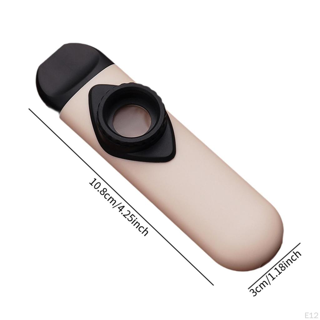 Kazoo Tragbare Musikbegleitung für Erwachsene und Kinder Inklusive 5 Membranen