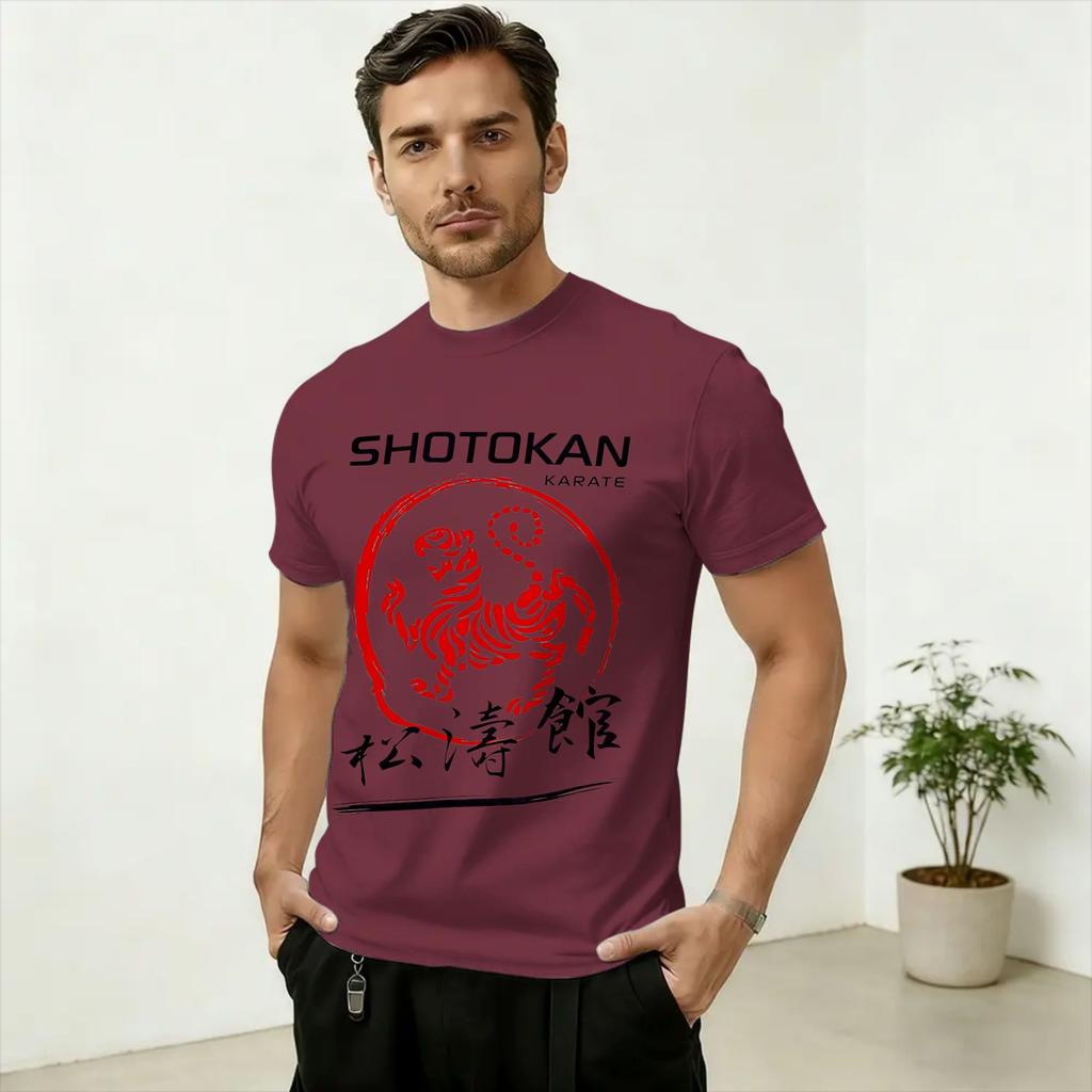 Unisex Shotokan Karate T Shirt 100% Cotton Tops Vintage Short Sleeve Crew Neck Tee Shirt Gift Idea T-Shirt