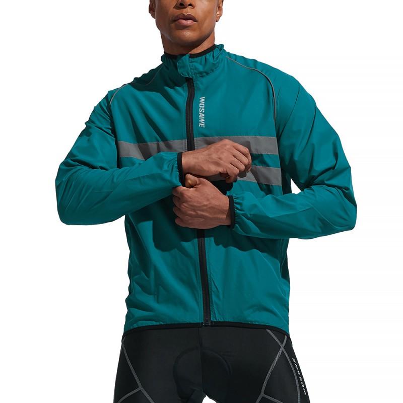 Unisex Cycling Windbreaker Jacket Road Bike Riding Outdoor Sports Breathable Apparel