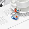 Blucome New Style Pins Brooches Woman Cute Acrylic Rabbit Shape Women Brooches Good Quality Girls Jewelry On Bags Clothes Gifts