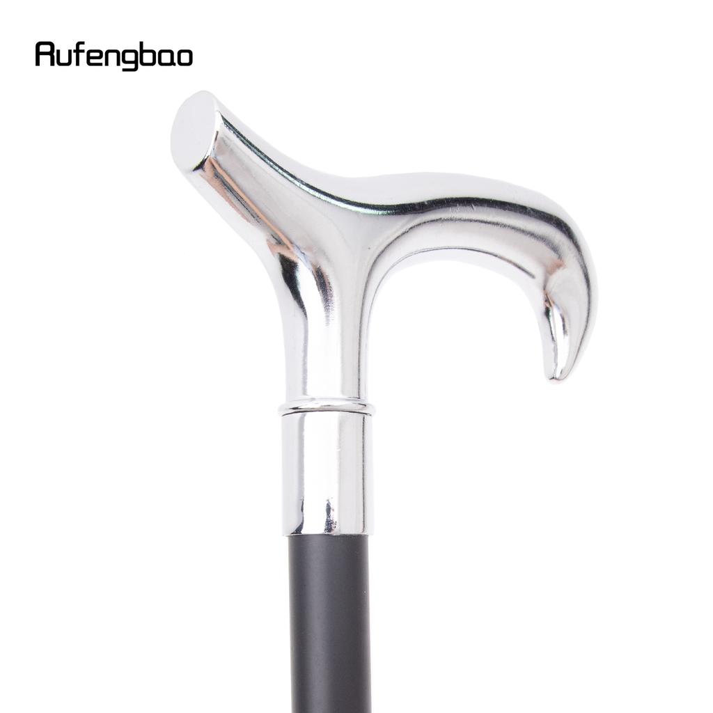 Weißer T-förmiger modischer Gehstock für Gentleman, dekorativer Stock, Cosplay, Vintage-Party, modischer Spazierstock, Bischofsstab, 93 cm