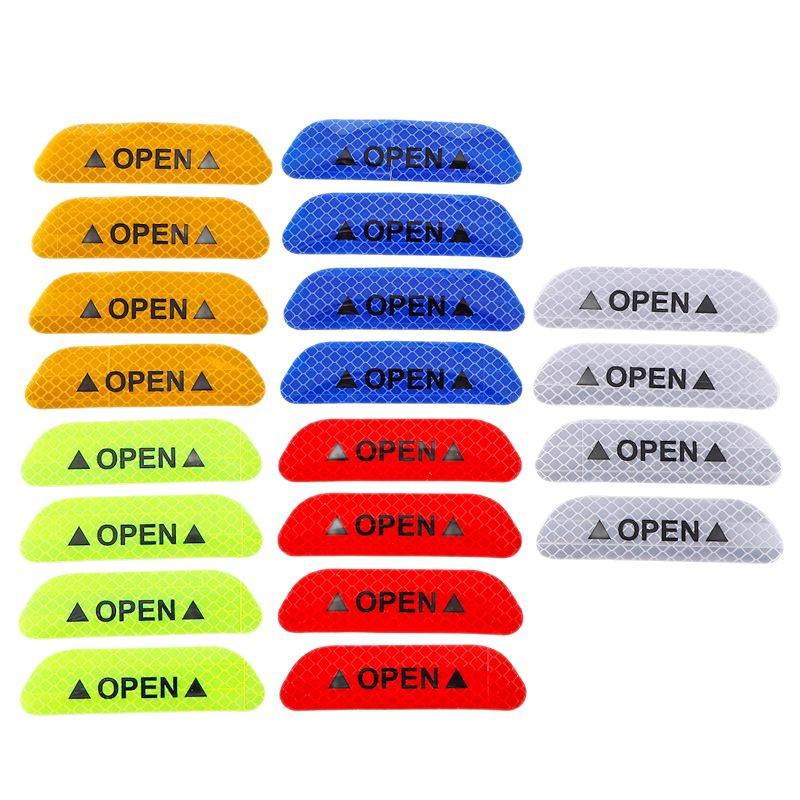 Creative Nighttime Reflective Strip for Car Doors - Safety, Anti-Collision, Anti-Scratch Warning Sticker