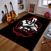 Spartan Warrior Logo Design Patterned Carpet a Non Slip Rug Suitable for All Seasons and Any Setting, Gift
