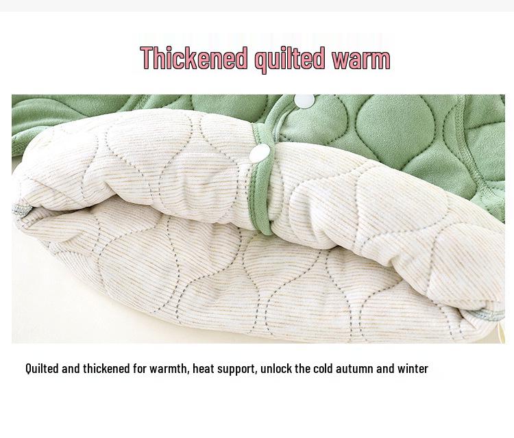 Dreilagige gesteppte Schuljacke für Kinder - Warmer Herbst-/Winter-Baumwollmantel für Jungen und Mädchen