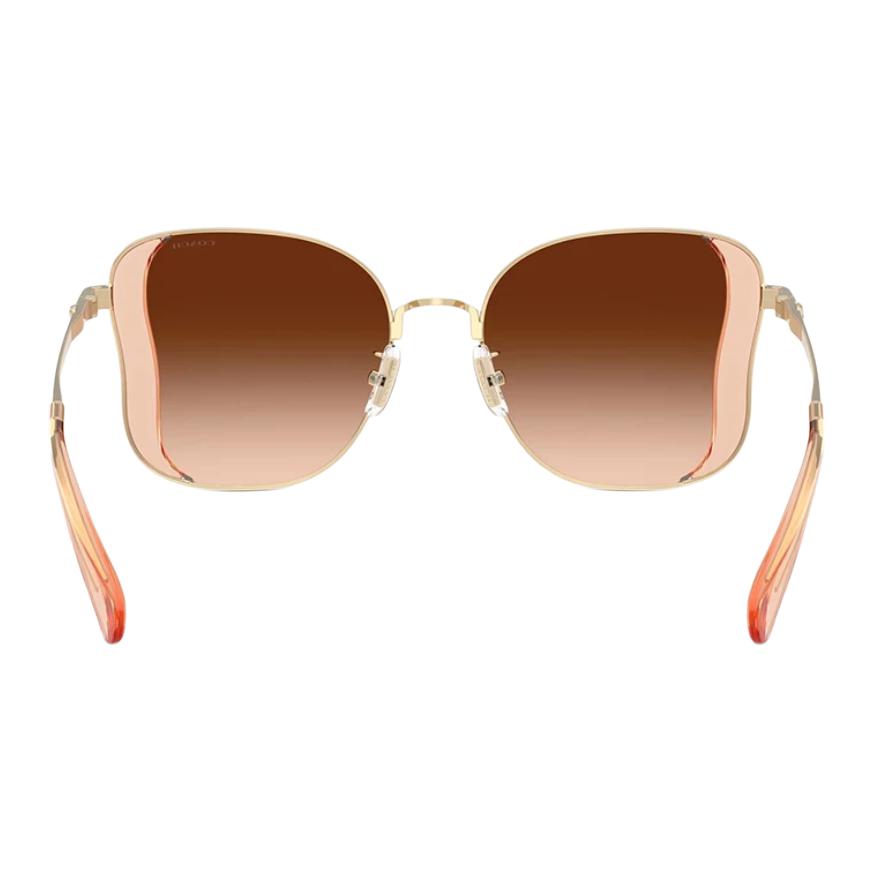Coach Trendy Elegant Design Metal Butterfly Sunglasses Women sunglasses Light-Gold 0HC7188_900574_50
