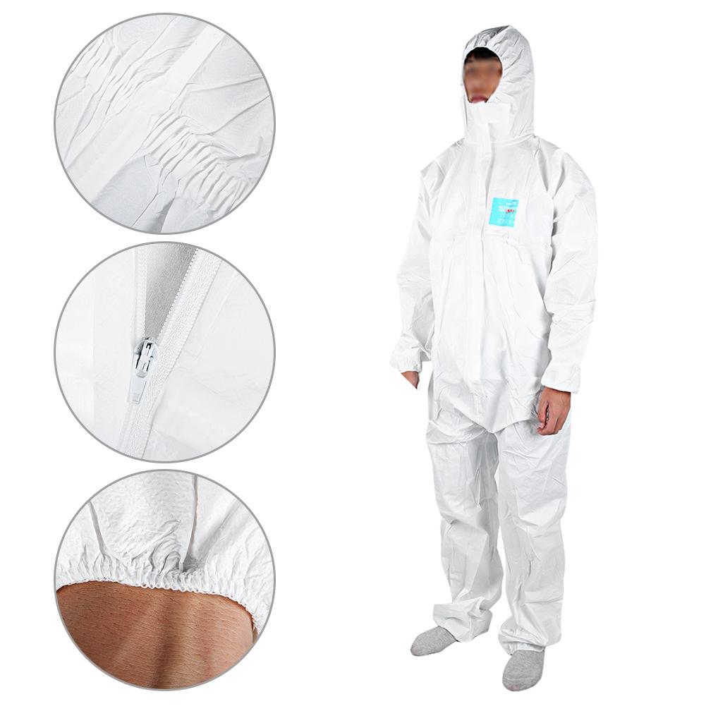 MC2000T Antistatic Chemical Flame Retardant Liquid Protective Coverall Suit(L)